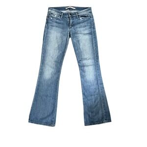 Joe's Jeans Provocateur Bootcut Denim Jeans Low Rise Stretch Blue Size‎ 26